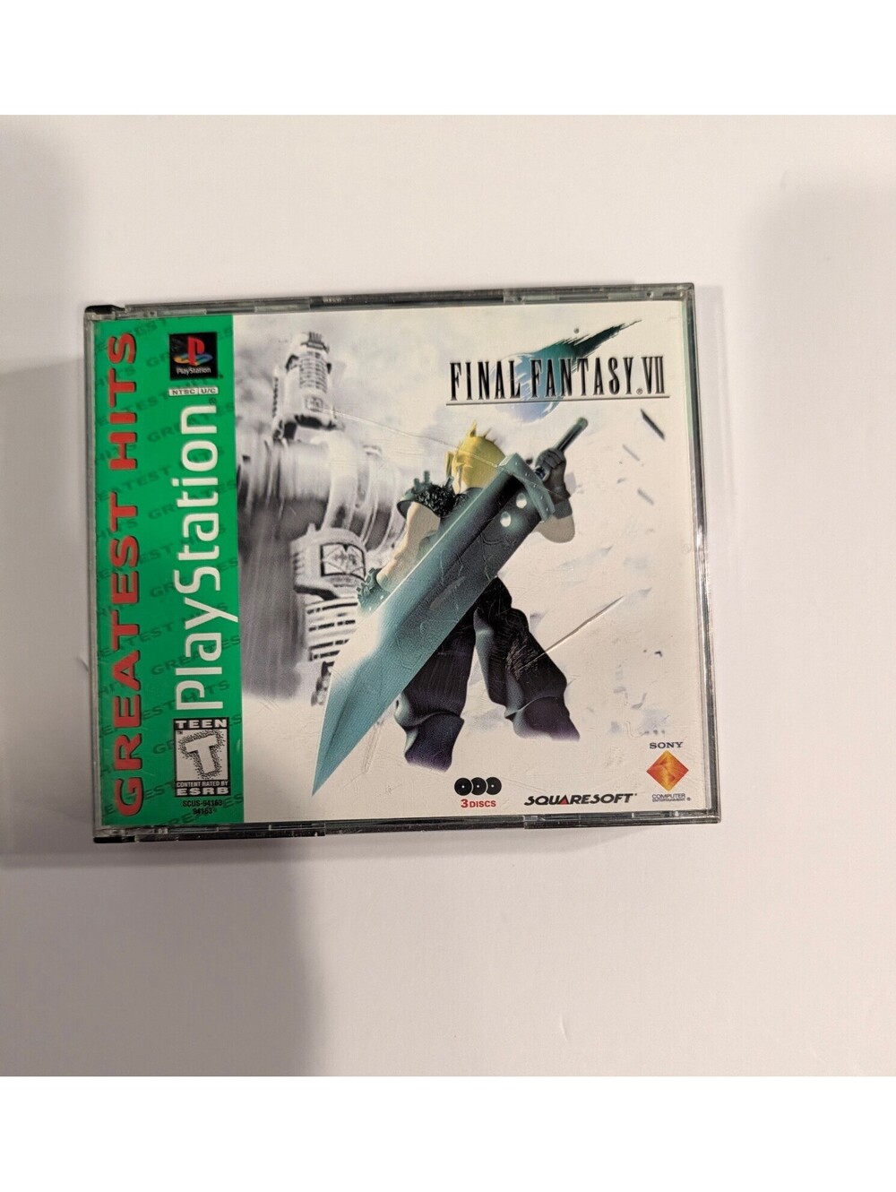 Final Fantasy VII Greatest Hits PlayStation 1 Game